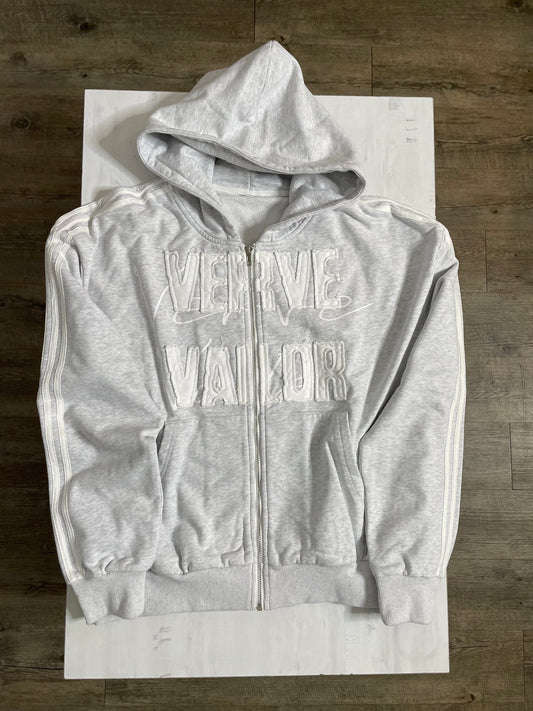 Grey "Verve Valor" Hoodie